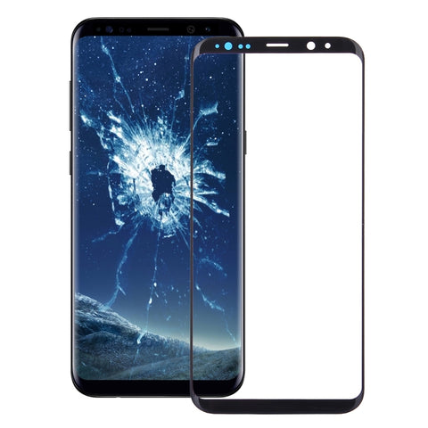 Lente in vetro esterna per schermo Samsung Galaxy S9+ con adesivo OCA
