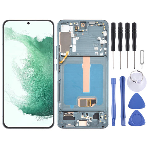 Display LCD OLED completo con cornice per Samsung Galaxy S22+ 5G