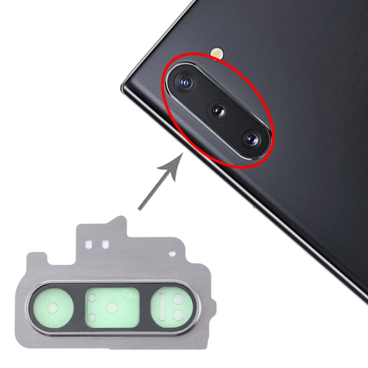 Galaxy Note 10 Camera Lens Cover - 10pcs Set, Black