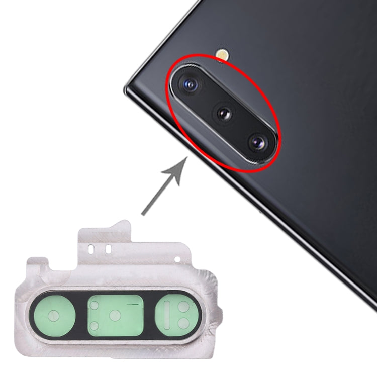 Galaxy Note 10 Camera Lens Cover - 10pcs Set, Black