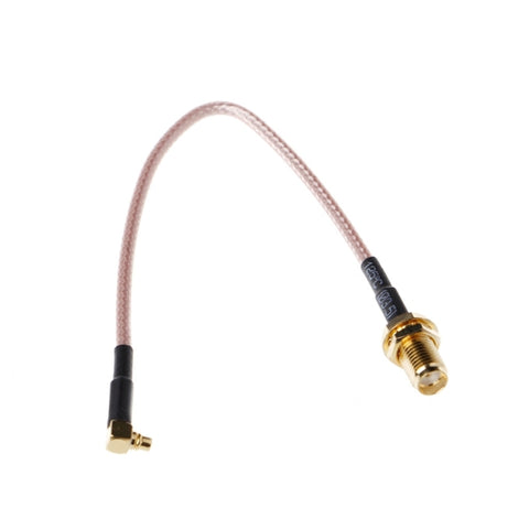 Cavo intrecciato maschio ad angolo retto RG316 SMA femmina a MMCX, longueur : 15 cm