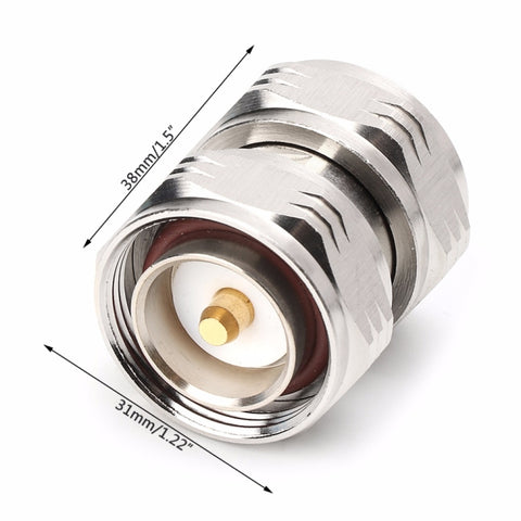 Adaptateur coaxial RF L29-JJ de 7/16 Din masqué à connecteur RF 7/16 Din masqué