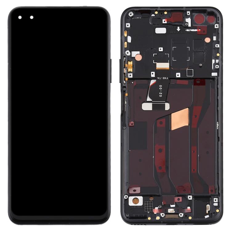 LCD Screen and Digitizer Full Assembly with Frame for Huawei Nova 6 5G, For Huawei Nova 6 5G, For Huawei Nova 6 5G (Dark Blue)                          ...