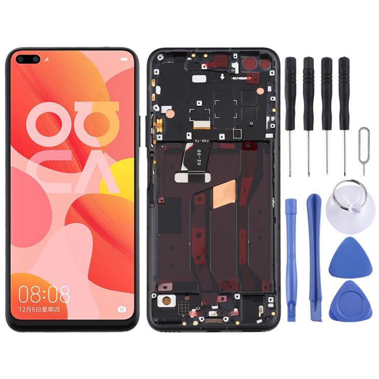 Huawei Nova 6 5G LCD Screen and Digitizer Assembly - Dark