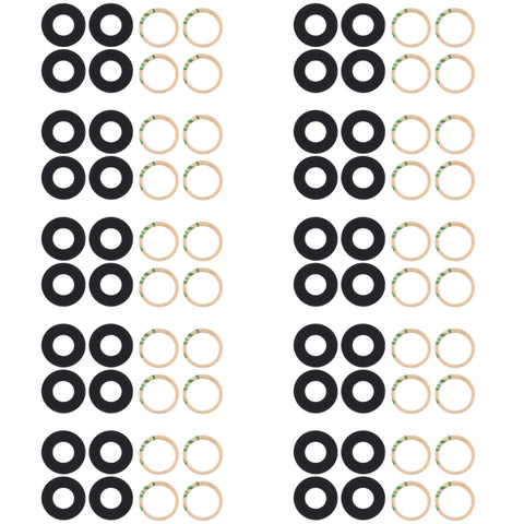 Per OPPO Reno4 SE Obiettivo fotocamera posteriore da 10 pezzi, For OPPO Reno4 SE