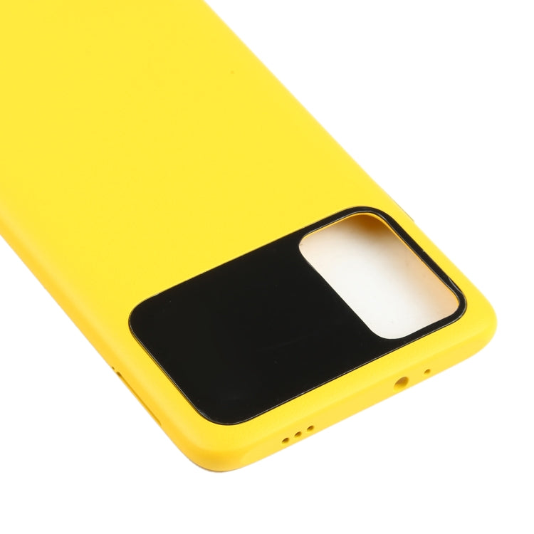 Original Yellow Battery Back Cover for Xiaomi Poco M3