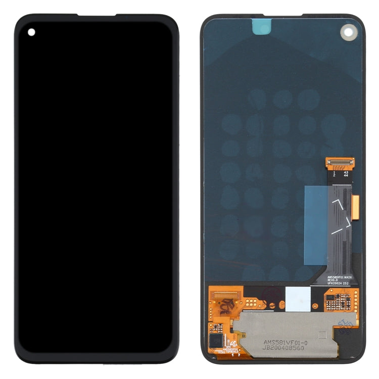 Schermo LCD e digitalizzatore assemblaggio completo per Google Pixel 4a G025J, For Google Pixel 4a