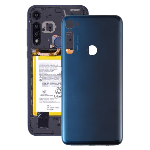 Cover posteriore originale per batteria per Motorola Moto One Fusion Plus PAKF0002IN, For Moto One Fusion Plus, For Motorola Moto One Fusion Plus