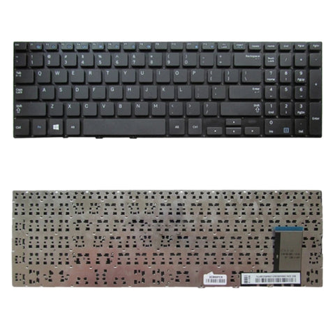 Tastiera versione USA per Samsung NP 370R5E 370R5V 510R5E 450R5E 450R5V 470R5E 450R5J 450R5U, For Samsung 370R5V (White), For Samsung 370R5V (Black)