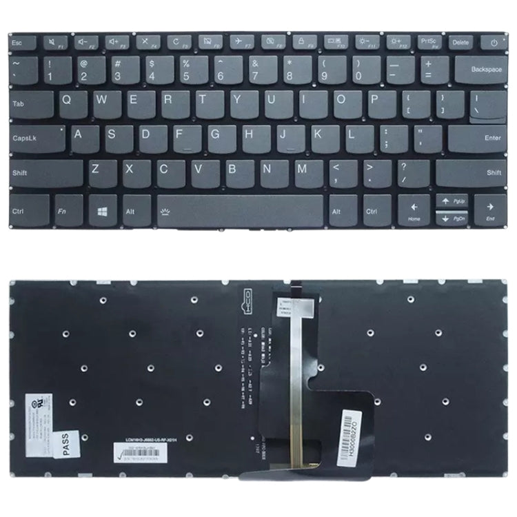 US Version Keyboard with Keyboard Backlight for Lenovo Ideapad S130-14IGM 130S-14IGM 330-14IGM 330s-14 K43C-80 E43-80 330-14ARR                         ...