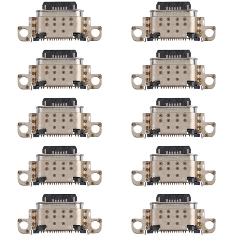 Per Samsung Galaxy A72 SM-A725F SM-A725/DS 10 pezzi Connettore porta di ricarica, For Samsung Galaxy A72