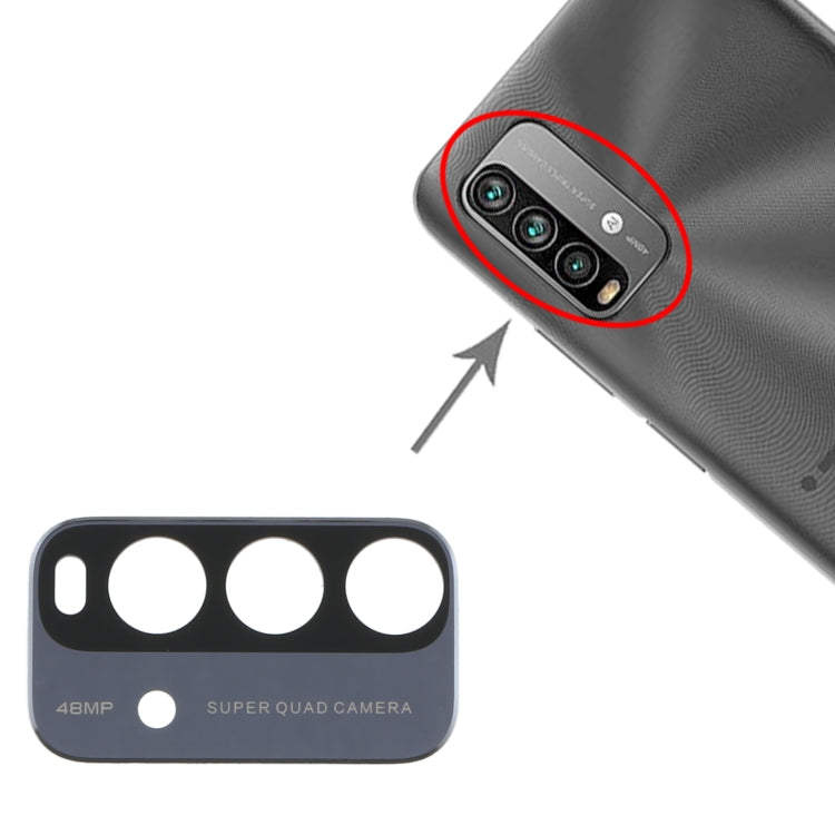 10 Pack Back Camera Lens for Xiaomi Redmi Note 9 4G