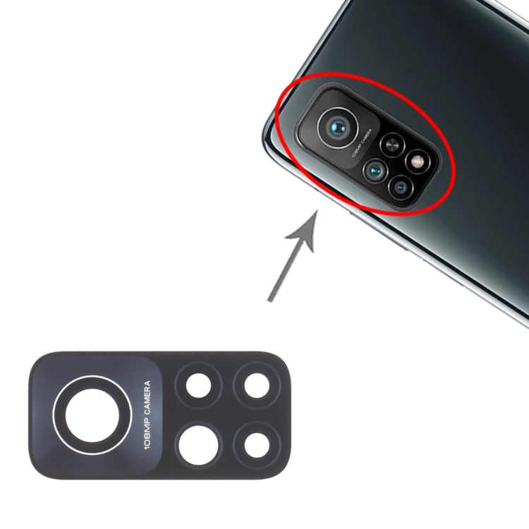 10-Pack Xiaomi Mi 10T Pro 5G Back Camera Lens Replacement