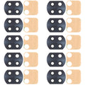 10 PCS Back Camera Lens for Xiaomi Redmi Note 9T 5G