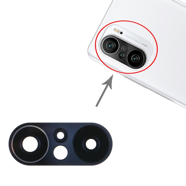 10 PCS Back Camera Lens for Xiaomi Mi 11i & Redmi K40 Pro