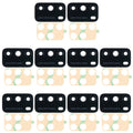 10 PCS Back Camera Lens for Xiaomi Poco M3 Replacement Parts