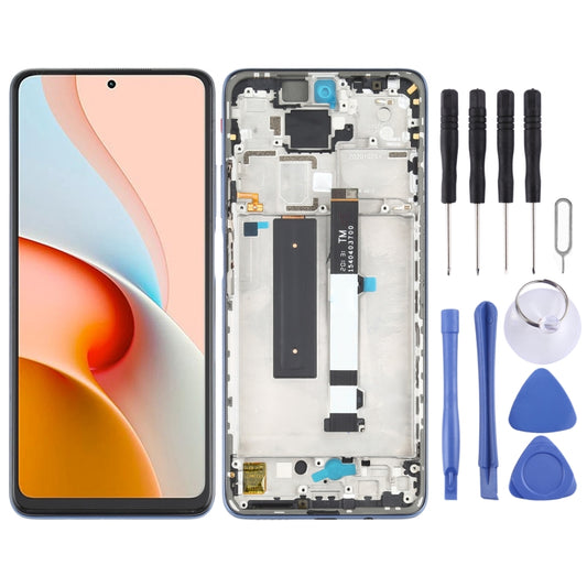 Schermo LCD e digitalizzatore assemblaggio completo con cornice per Xiaomi Redmi Note 9 Pro 5G / Mi 10T Lite 5G M2007J17C M2007J17G, For Xiaomi Redmi Note 9 Pro 5G, For Xiaomi Redmi Note 9 Pro 5G ()