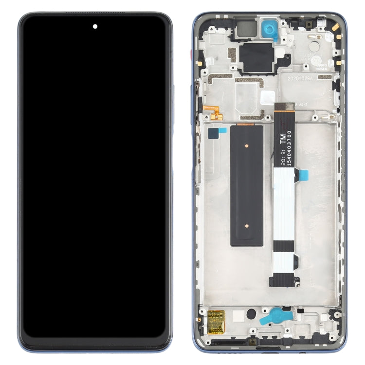 Original LCD Screen and Digitizer Full Assembly with Frame for Xiaomi Redmi Note 9 Pro 5G / Mi 10T Lite 5G M2007J17C M2007J17G                          ...