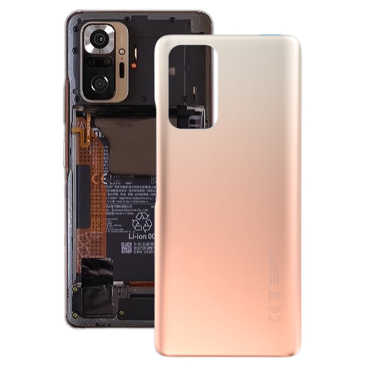 Original Battery Back Cover for Xiaomi Redmi Note 10 Pro Max / Redmi Note 10 Pro 4G / Redmi Note 10 Pro (India) M2101K6P M2101K6G M2101K6I M2101K7AI M21...