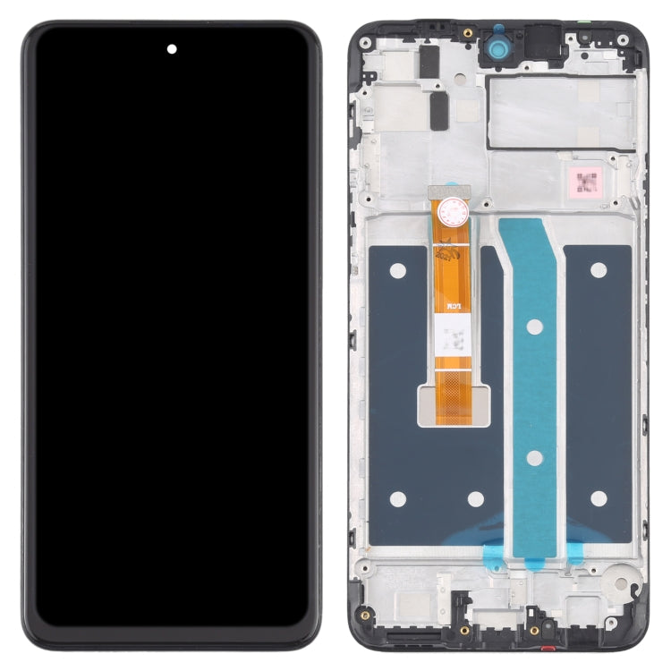 LCD Screen and Digitizer Full Assembly with Frame for LG K52 / K62 / Q52 LMK520 LM-K520 LMK520E LM-K520E LMK520Y LM-K520Y LMK520H LM-K520H LMK525H LMK52...