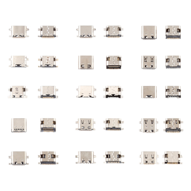 75 PCS USB Type C Charging Port Connectors for Repair Tools