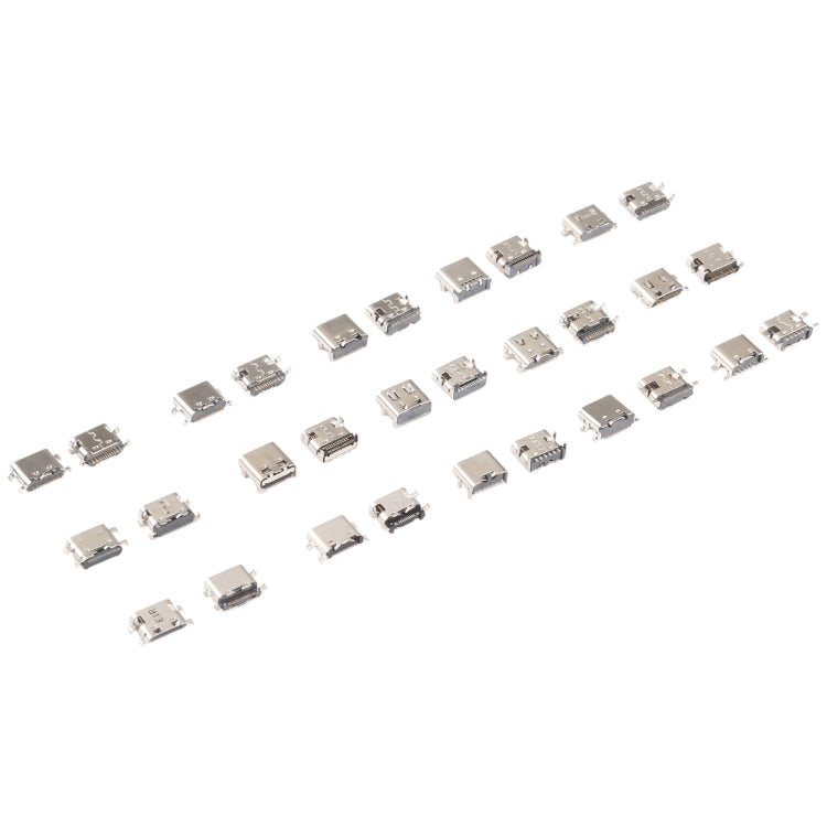 75 PCS USB Type C Charging Port Connectors for Repair Tools