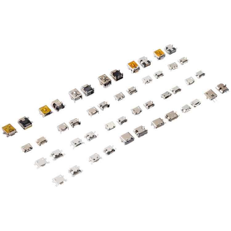240 PCS Micro USB Type C Charging Connectors for Repairs