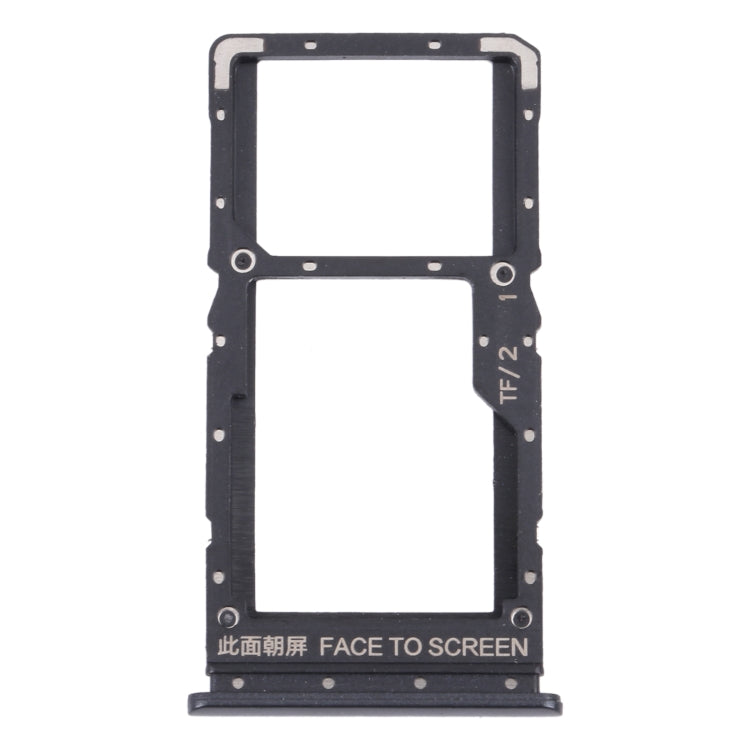 SIM Card Tray + SIM Card Tray / Micro SD Card Tray for Xiaomi Redmi Note 10 5G / Poco M3 Pro 5G / Redmi Note 10T 5G M2103K19G M2103K19C M2103K19PG M2103...