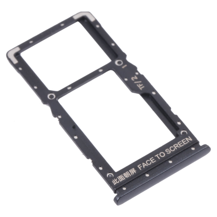 SIM Card Tray + SIM Card Tray / Micro SD Card Tray for Xiaomi Redmi Note 10 5G / Poco M3 Pro 5G / Redmi Note 10T 5G M2103K19G M2103K19C M2103K19PG M2103...