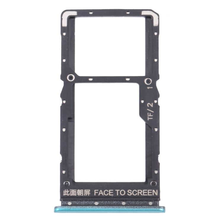 SIM Card Tray + SIM Card Tray / Micro SD Card Tray for Xiaomi Redmi Note 10 5G / Poco M3 Pro 5G / Redmi Note 10T 5G M2103K19G M2103K19C M2103K19PG M2103...