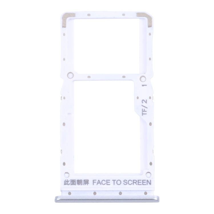 SIM Card Tray + SIM Card Tray / Micro SD Card Tray for Xiaomi Redmi Note 10 5G / Poco M3 Pro 5G / Redmi Note 10T 5G M2103K19G M2103K19C M2103K19PG M2103...