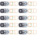 10 PCS Back Camera Lens for Xiaomi Redmi Note 10S