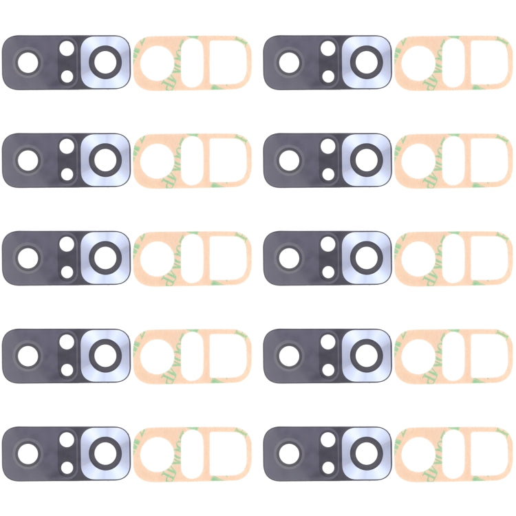 10 PCS Back Camera Lens for Xiaomi Redmi Note 10 Pro