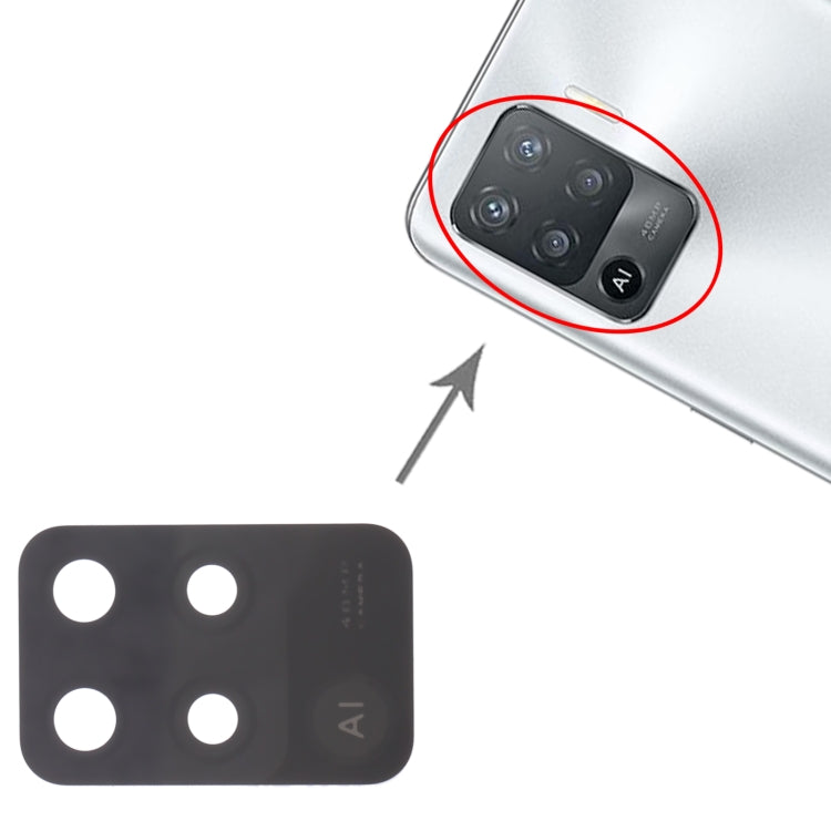 OPPO Reno5 Lite Back Camera Lens Replacement - 10 Pack