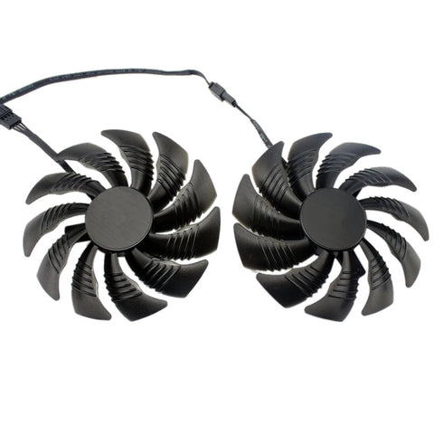 Ventola di raffreddamento della scheda grafica del computer da 1 paio da 88 mm a 4 pin per Gigabyte GeForce GTX1060 1070 GTX1050ti GTX960 RX570 RX470
