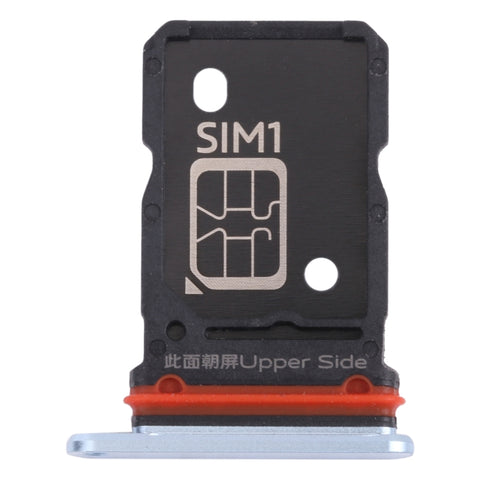 Pour vivo X60 Pro / X60 V2045 V2046 Vassoio scheda SIM + Vassoio scheda SIM, pour Vivo X60 Pro / X60