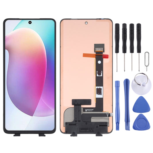Schermo LCD OLED per Motorola Moto G52/G82/G71s/Edge 2022 con digitalizzatore assemblaggio completo, For Motorola Moto G52/G82/G71s