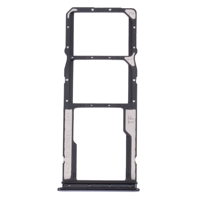 SIM Card Tray + SIM Card Tray + Micro SD Card Tray for Xiaomi Redmi Note 10 4G / Redmi Note 10S M2101K7AI, M2101K7AG, M2101K7BG, M2101K7BI, M2101K7BNY, ...
