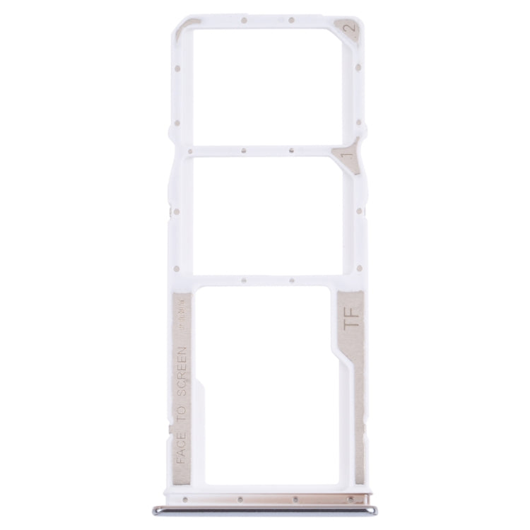 SIM Card Tray + SIM Card Tray + Micro SD Card Tray for Xiaomi Redmi Note 10 4G / Redmi Note 10S M2101K7AI, M2101K7AG, M2101K7BG, M2101K7BI, M2101K7BNY, ...