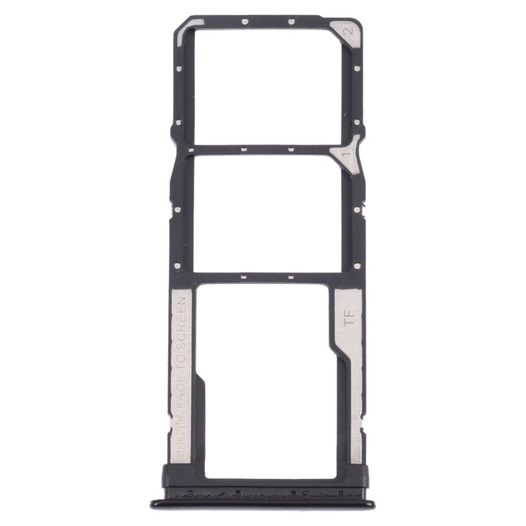 SIM Card Tray + SIM Card Tray + Micro SD Card Tray for Xiaomi Redmi Note 10 Pro 4G / Redmi Note 10 Pro Max / Redmi Note 10 Pro (India) M2101K6G, M2101K6...