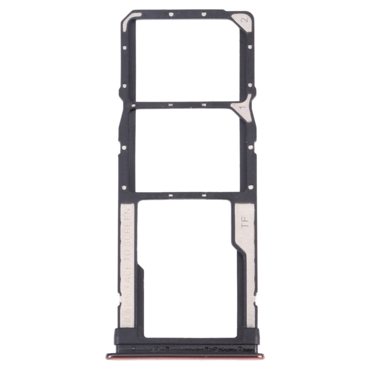 SIM Card Tray + SIM Card Tray + Micro SD Card Tray for Xiaomi Redmi Note 10 Pro 4G / Redmi Note 10 Pro Max / Redmi Note 10 Pro (India) M2101K6G, M2101K6...