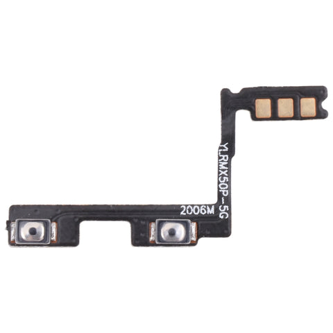 Per OPPO Realme X50 Pro 5G RMX2075 RMX2071 RMX2076 Cavo flessibile per pulsante volume, For Realme X50 Pro 5G