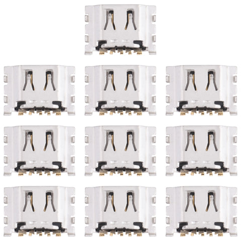 Per OPPO Realme X Lite / Realme 3 Pro RMX1851 10 pezzi connettore porta di ricarica, Per OPPO Realme X Lite / Realme 3 Pro
