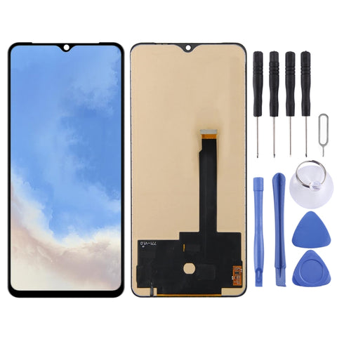 Per OnePlus 7T HD1901 HD1903 HD1900 TFT Materiale Schermo LCD e Digitalizzatore Assemblea completa, For OnePlus 7T(TFT Material)