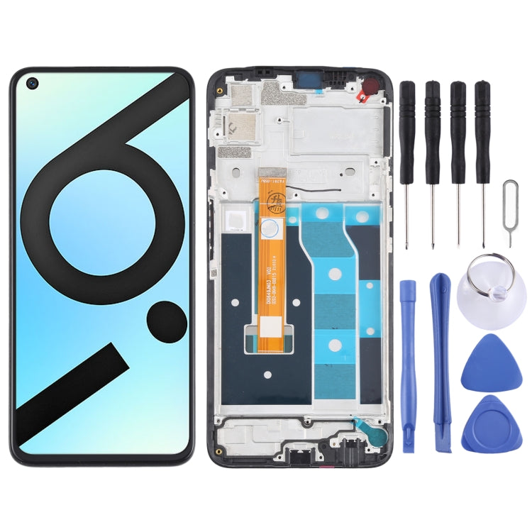LCD Screen and Digitizer Assembly for Realme 6i and 6s