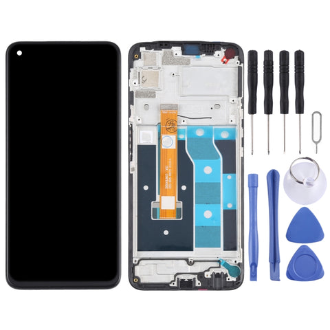 Schermo LCD e digitalizzatore assemblaggio completo con cornice per OPPO Realme 6i (India) / Realme 6s / Realme Narzo RMX2002, Per Realme 6i (India)/Realme 6s