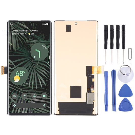 Schermo LCD e digitalizzatore in materiale Ltpo AMOLED assemblaggio completo per Google Pixel 6 Pro GLUOG G8VOU, For Google Pixel 6 Pro