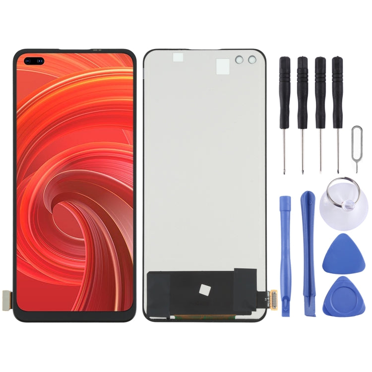 TFT Material LCD Screen and Digitizer Full Assembly (Not Supporting Fingerprint Identification) for OPPO Realme X50 Pro 5G / OnePlus Nord RMX2075 RMX207...