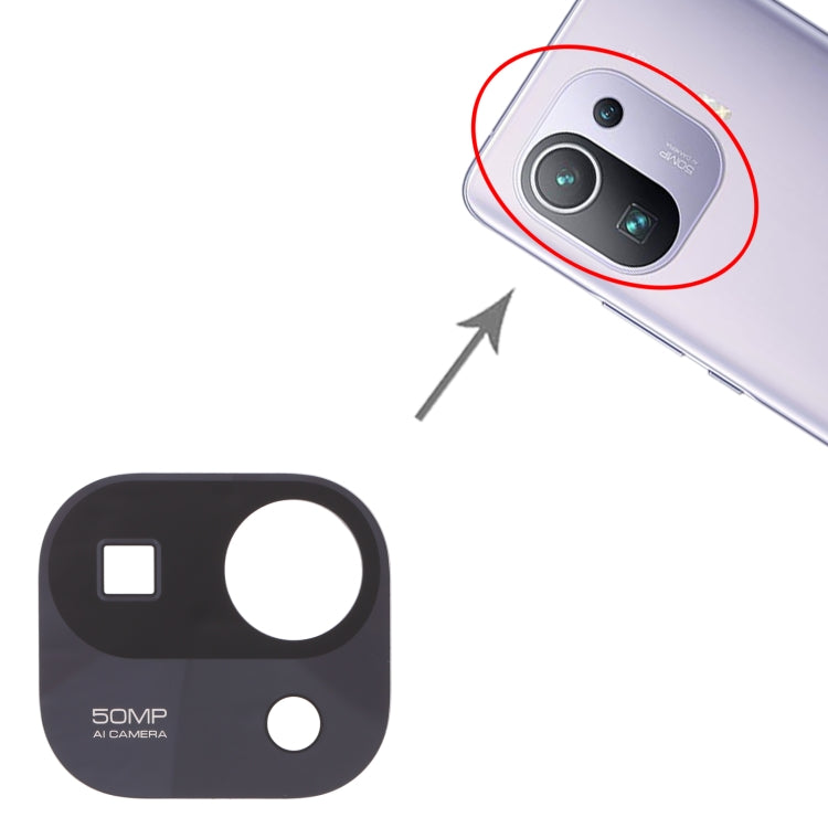 Xiaomi Mi 11 Pro Back Camera Lens Replacement - Multiple
