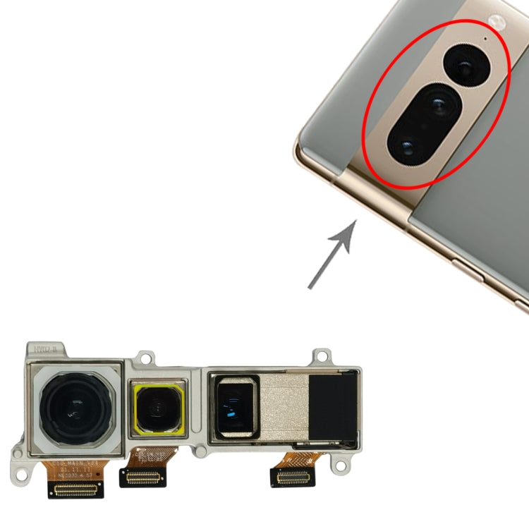 Per la fotocamera posteriore originale di Google Pixel 7 Pro 5G, For Google Pixel 7 Pro 5G